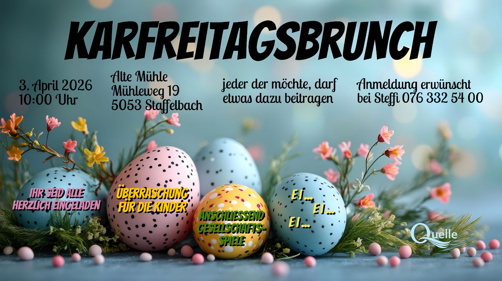 Karfreitagsbrunch Flyer